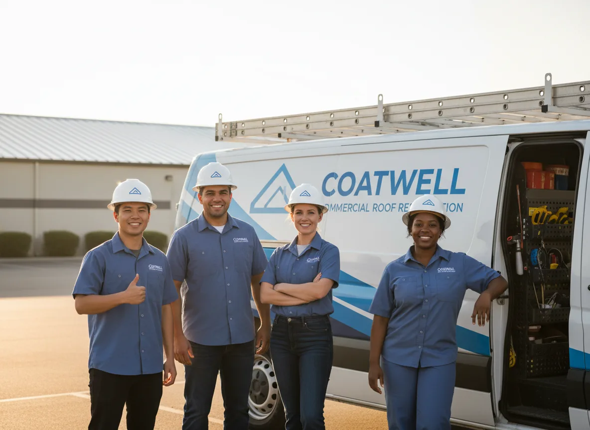 Commercial roof coating company in Tucker, GA